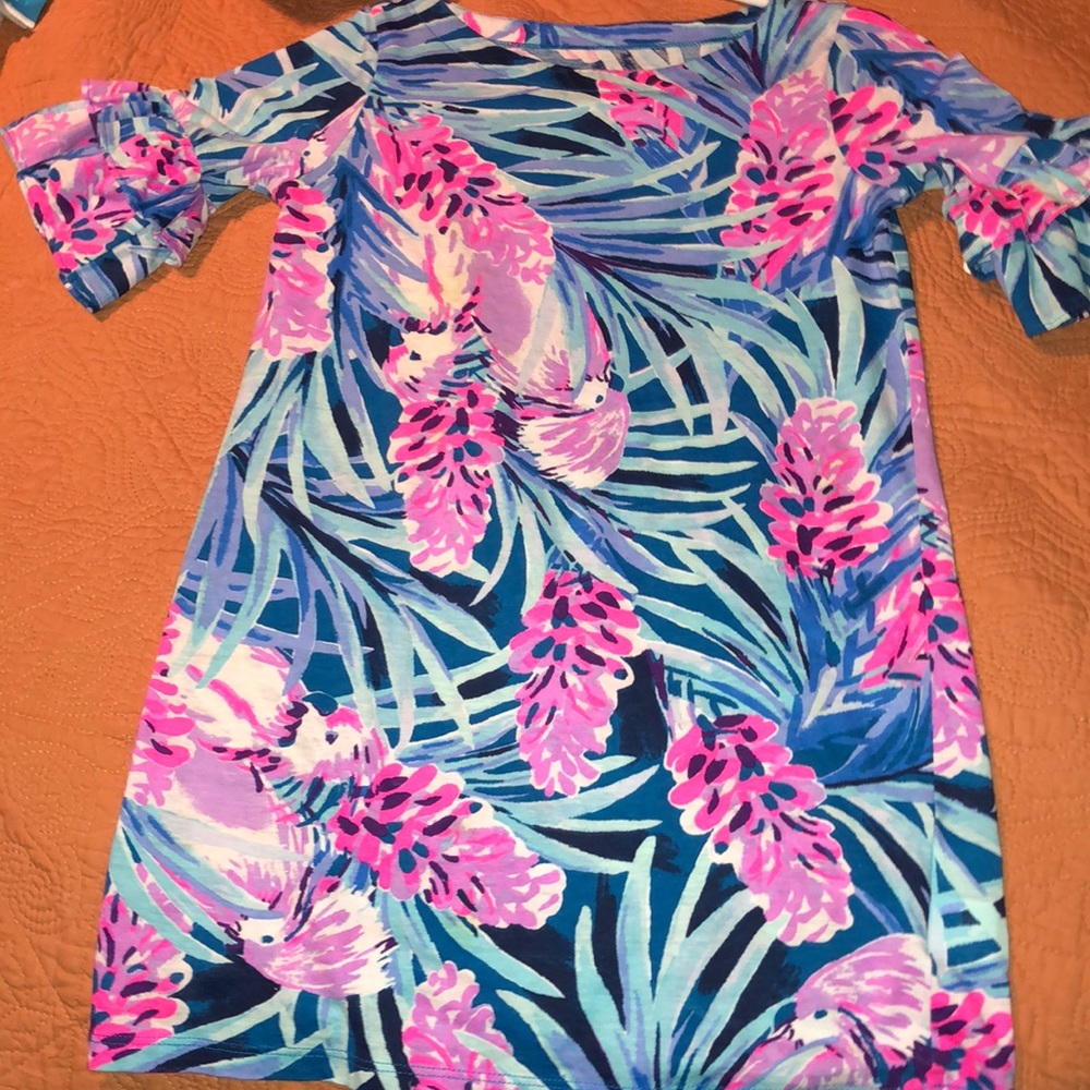 Lilly Pulitzer girls cotton dress